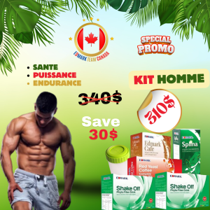 KIT HOMME AVEC GINSENG